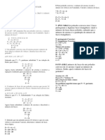 Lista de Exercicios Relação de Euler