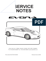 Lotus Evora Service Manual