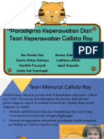 Paradigma Keperawatan Dari Teori Keperawatan Callista Roy