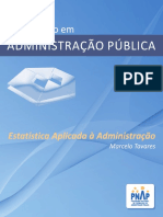 Estatistica Aplicada A Administracao - Atualizado