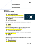 Cost Accounting Part 3 Pretest