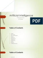 Artificial Intelligence: A Brief Presentation by Pradeep