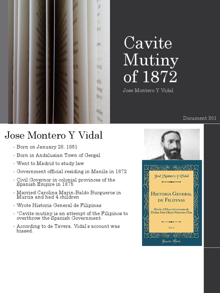 Cavite Mutiny of 1872, Spanish Account Spanish Colonization Of The