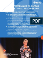Understanding Our 12-Factor Organizational Health Model
