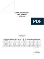 Jadwal Posyandu