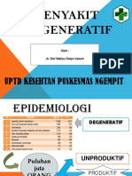 PENYAKIT - DEGENERATIF Pada Lansia