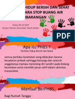 Perilaku Hidup Bersih Dan Sehat Dengan Cara Stop Buang Air Besar Sembarangan