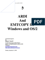 Ardi and Emtcopy For Windows and OS/2: Licensed Program by