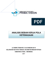 Analisis Beban Kerja Staf Rumah Sakit Khusus Mata Prima Vision