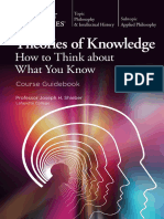 (The Great Courses) Joseph H. Shieber - Theories of Knowledge_ How to Think about What You Know. 5701-The Teaching Company (2019-03).pdf