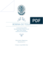 BOBINA DE TESLA Electricidad y Magnetism PDF