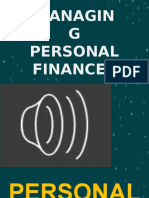 Managing Personal Finances