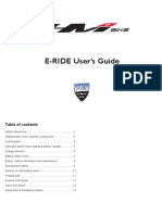 E-RIDE User's Guide