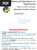 Chapter 2 Advanced Operations On Dataframeseng