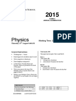 Sydney Grammar 2015 Physics Prelim Yearly & Solutions.pdf