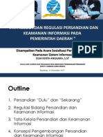 Tata Kelola Dan Regulasi Persandian Dan Keamanan Informasi Pada Pemerintah Daerah