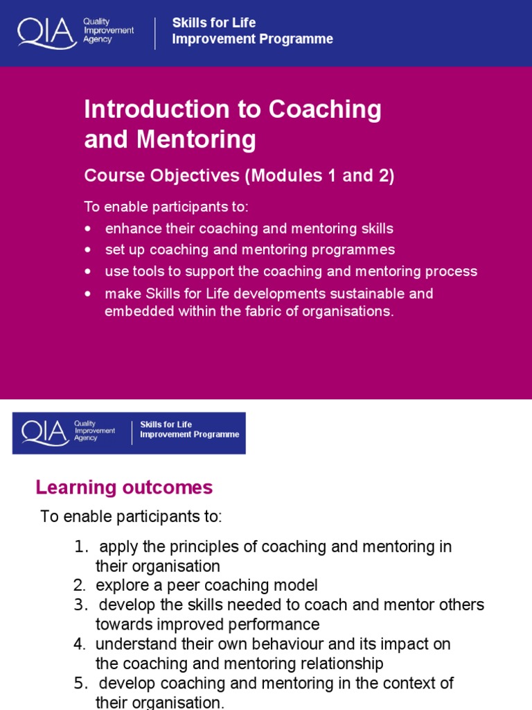 Coaching And Mentoring Essentials Pdf Mentorship Learning