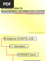 MIS Introduction Lecture1