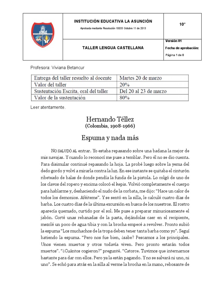 hernando-t-llez-colombia-espuma-y-nada-m-s-pdf-pdf-barba-afeitado