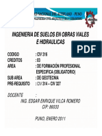 Curso de Ingeniería de Suelos