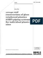 BS 7159 1989 Design and Construction of Glass Reinforced Plastics GRP Piping Systems For Individual Plants or Sites PDF