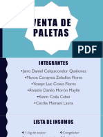 Venta de paletas de frutas