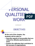 16-Personal Qualities at Work