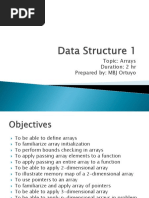 Data Structure 1 - Topic 3