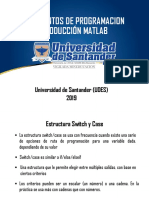 Fundamentos de programación en MATLAB