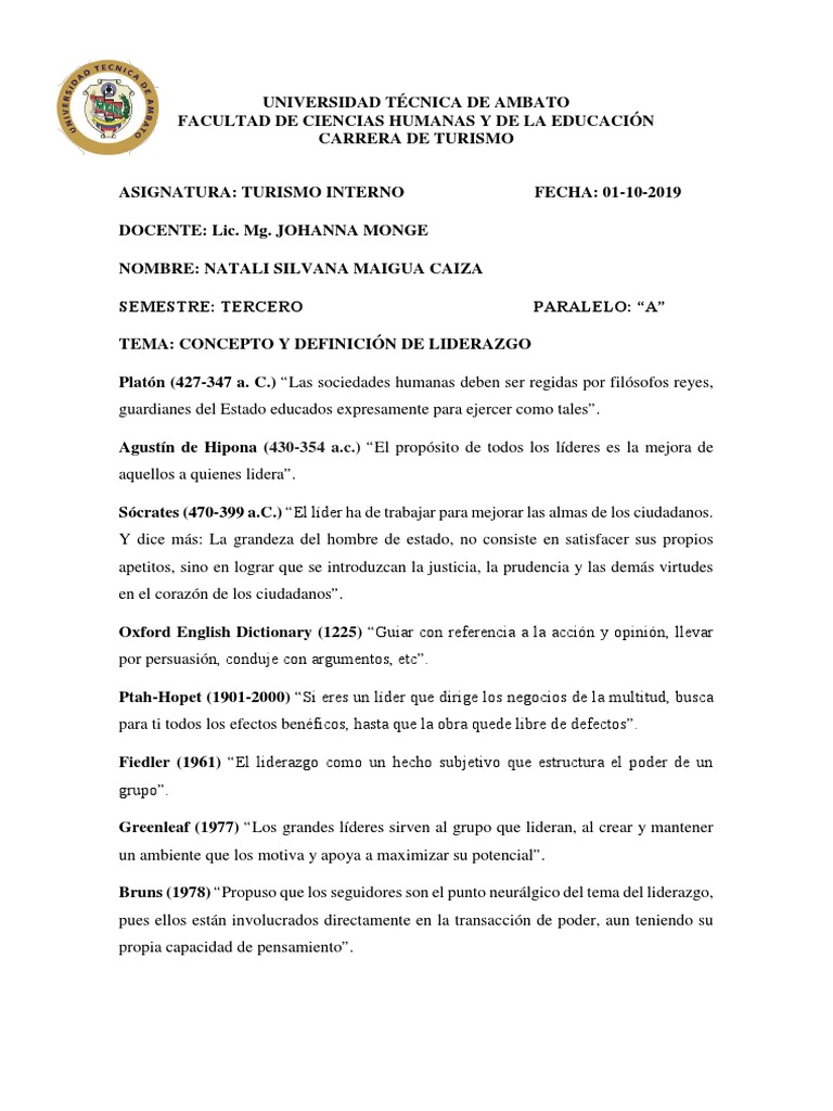 Historia del Liderazgo en Línea del Tiempo | PDF | Liderazgo | Sicología