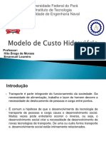 Modelo de Custo - Aulas