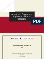 UFCD 0349 Ambiente, Segurança, Higiene e Saúde No Trabalho