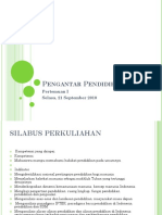 Pengantar Pendidikan