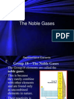 The Noble Gases