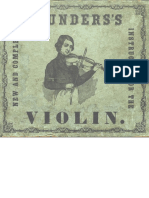 Self Instruction For Violin Saunders