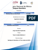 Análisis de la velocidad de agitación y horno en la medida de textura