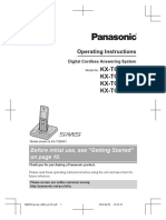 Panasonic Phone TG8561E PDF
