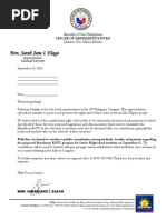 Sample Letter | PDF | Public Law | Government Information