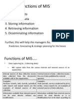 Functions of Mis