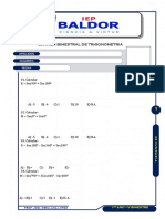 Modelo Examen Bimestral de Trigono de 1er Secun