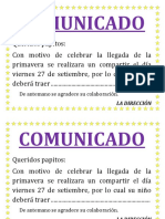 Comunicado