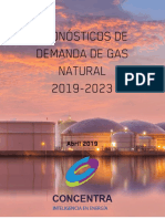 Pronosticos de demanda de gas 2023