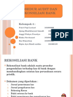 Rekonsiliasi Bank Dan Prosedur Audit Kas REVISI