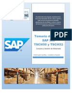 Temario Del Curso de SAP MM PDF