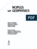 Principles of Geophysics