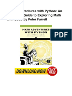 Full Book Math Adventures With Python An PDF