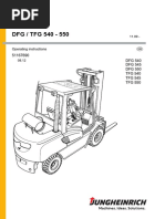 Manual jungheinrich DFG 540-550