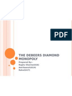 The DeBeers Diamond Monopoly11