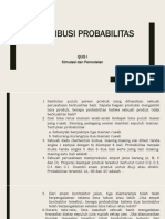 QUIZ Distribusi Probabilitas