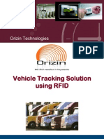 Vehicle Tracking Solution Using RFID